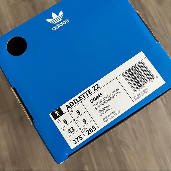 Adilette 22 Slides St Desert Sand / Tan Cream - Picture 6 of 16